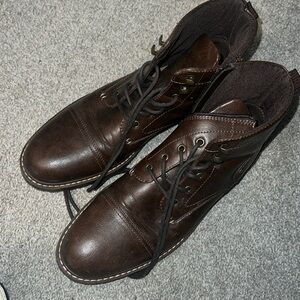 Brown Leather Boots